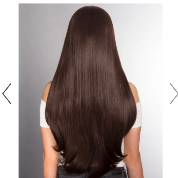 Elegant Brown Women's Wig - Picture 2 of 4